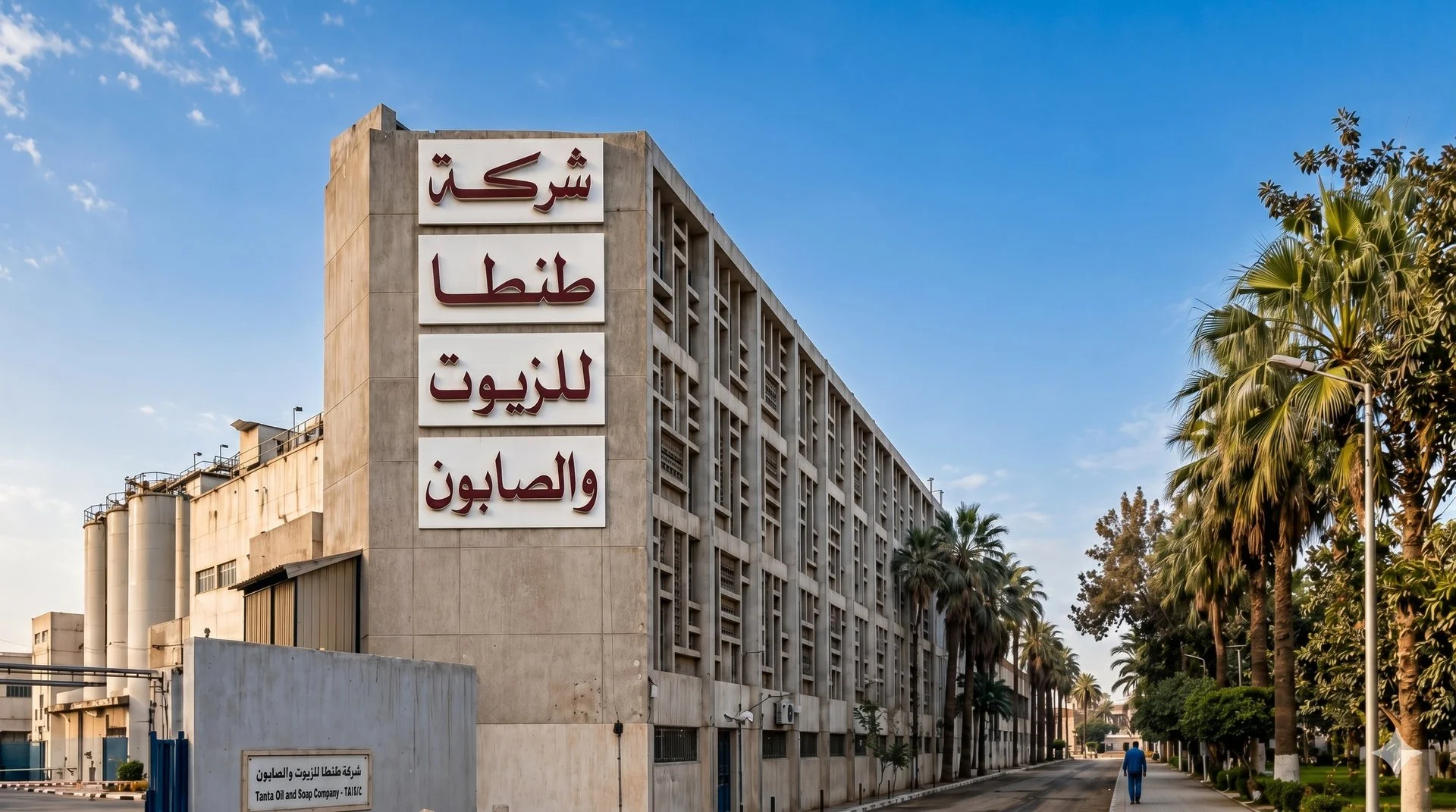 تطوير ورفع كفاءة مجمع مياه طنطا للزيوت والصابون